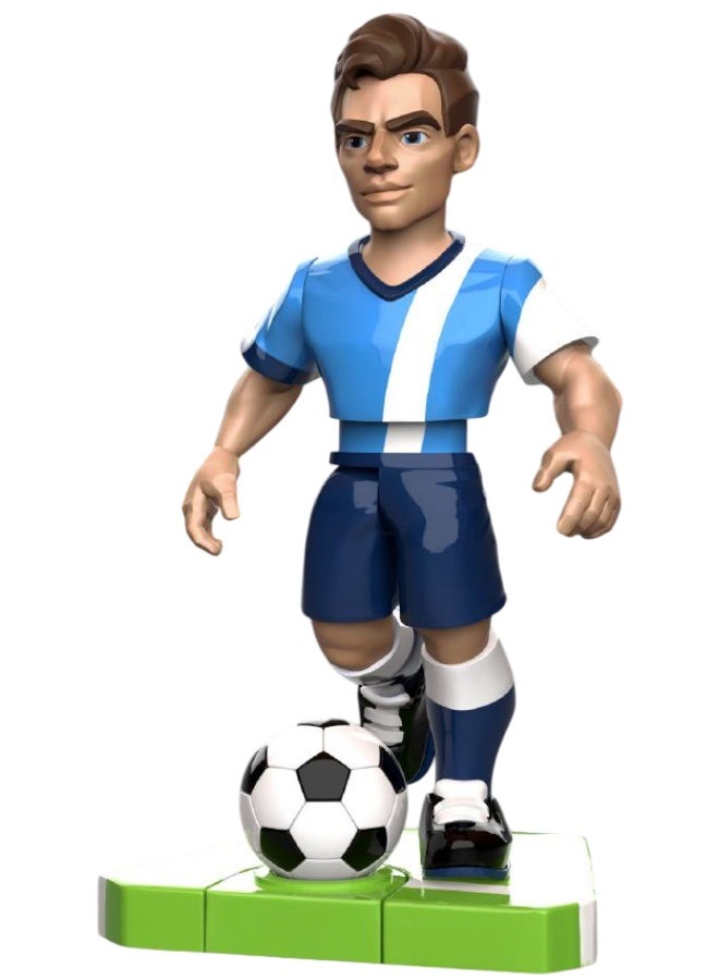 Funrise PowerShots Strike Soccer Action Figure Playset, Sam 9-Inches Collectible Figure | 1-Piece Action Figure | Dynamic Striker and a Skilled Goalkeeper | Ineractive Playset | Perfect for Football Fans and Kids - Image 1
